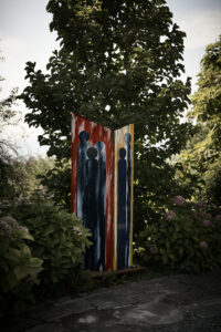 Claudius Romberg Silhouette in Licht und Schatten in der Galerie Fritz in Dornbirn