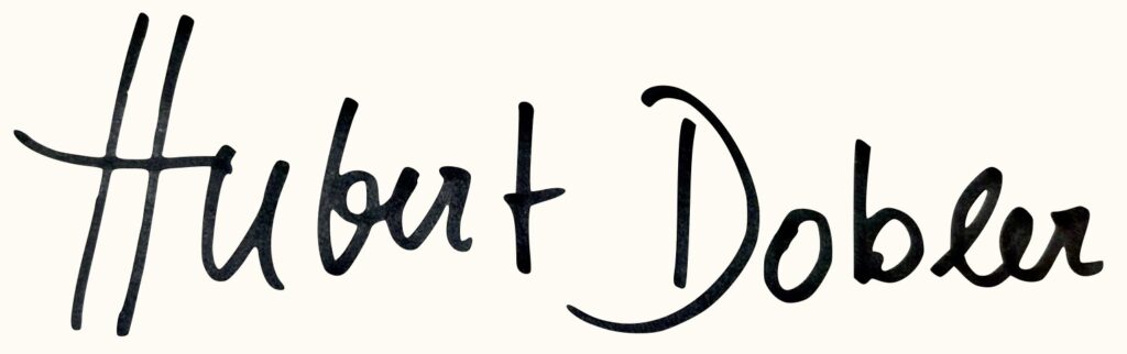 Hubert Dobler in der Galerie Fritz