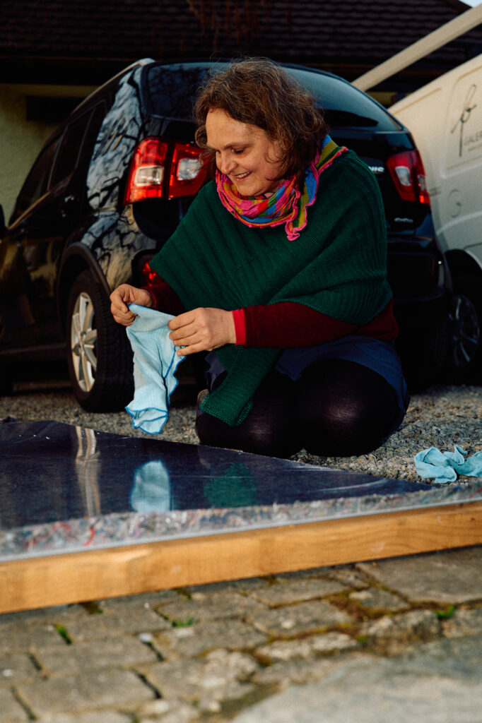 Claudia Mang in der Galerie Fritz