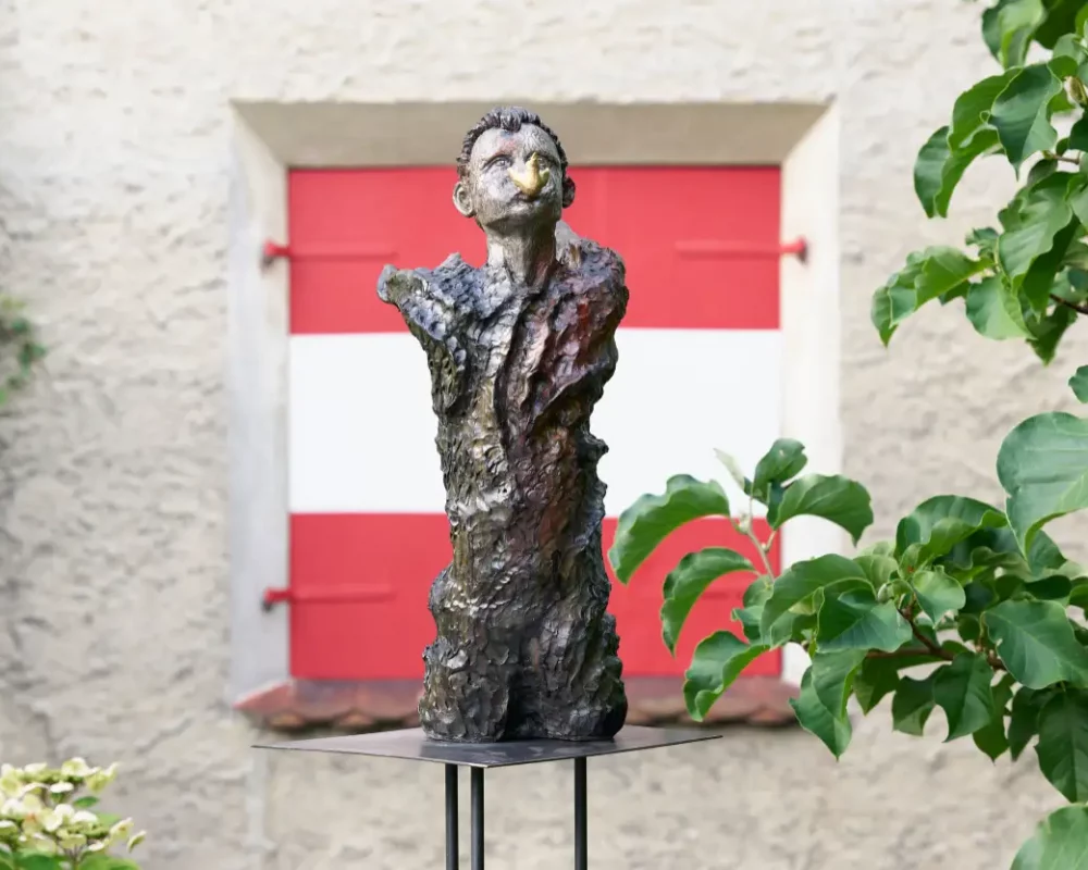 Ausstellung von Ewald Hotz bei der Galerie Fritz